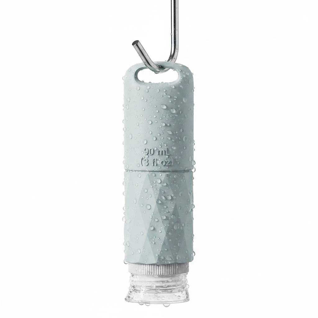Silicone Bottle – Shower Hook