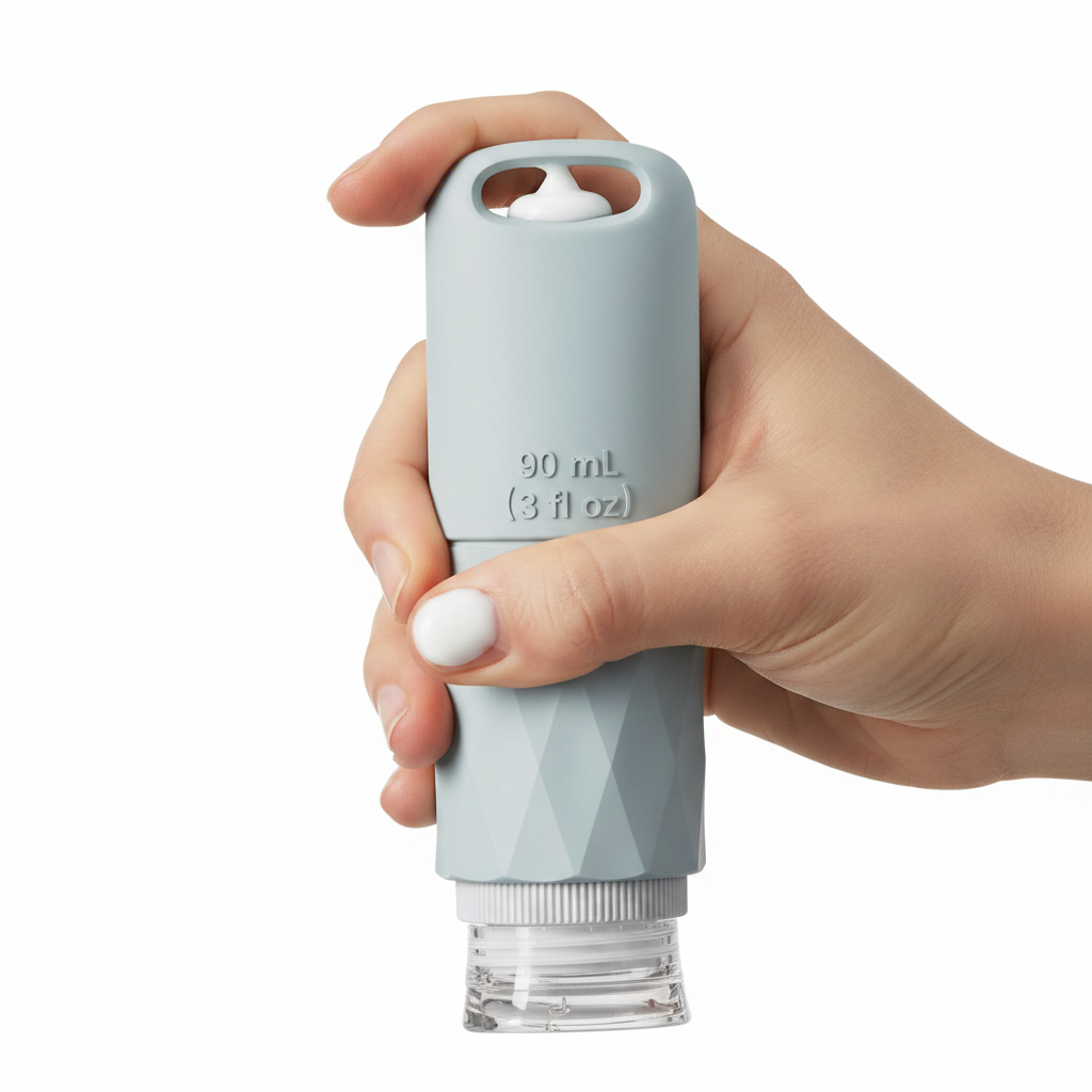 Silicone Bottle – Squeeze Demo